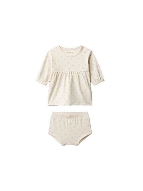 Calvin Klein Jeans Baby Dress with Logo CALVIN KLEIN | CKIN0IN003510K4